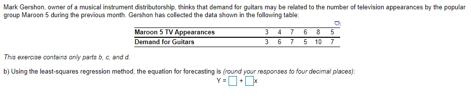 4 6 8 Mark Gershon, owner of a musical instrument