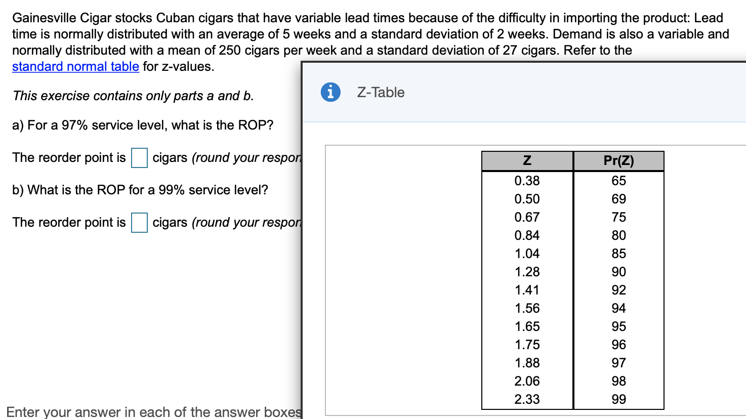 Gainesville Cigar stocks Cuban cigars that have