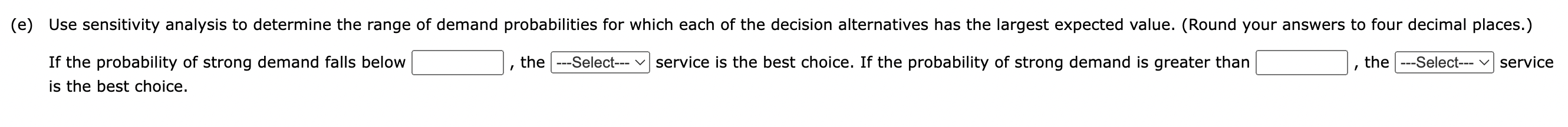 An airline decided to offer direct service from