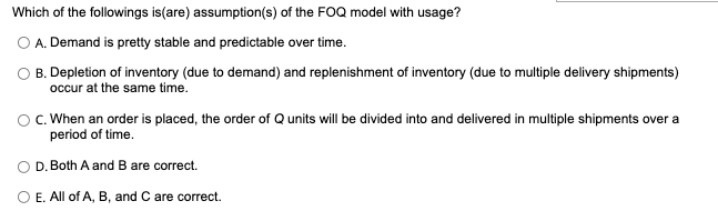 A computer store's estimated quarterly demand for