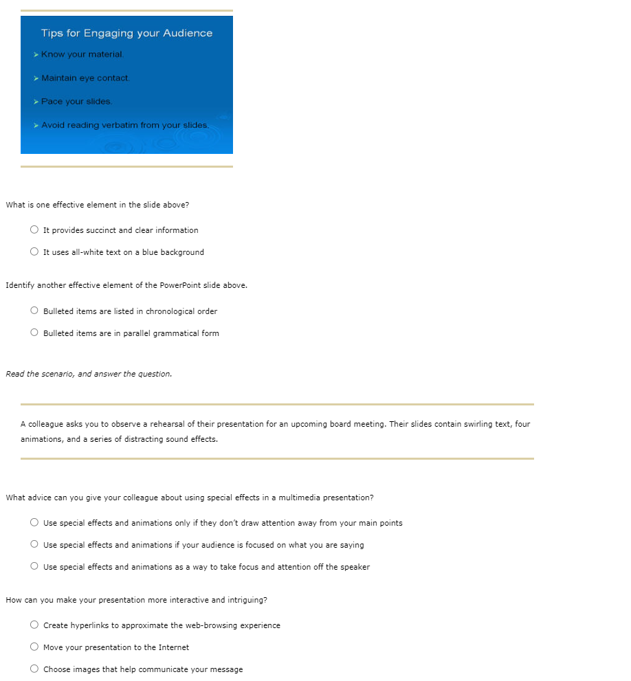 4. Preparing Engaging Multimedia Presentations