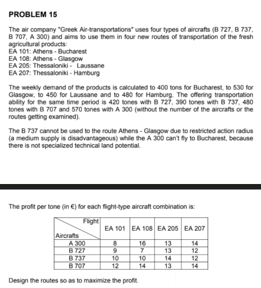 Solve this question by: a) leastcost method b)