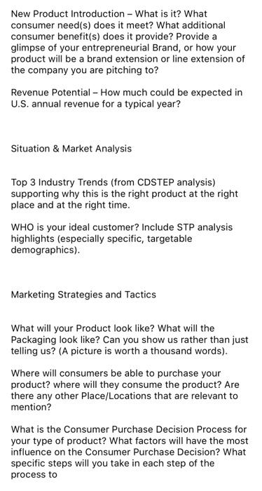 New Product Introduction - What is it? What