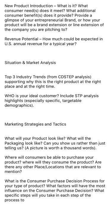 New Product Introduction - What is it? What