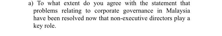 a) To what extent do you agree with the statement