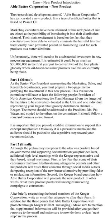 IGNORE THE PART 1 & 2 INSTRUCTIONS IN THE CASE