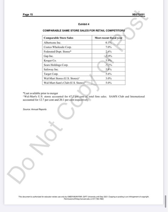 SUPPLY CHAIN MANAGEMENT AT WAL-MART1 Ken Mark