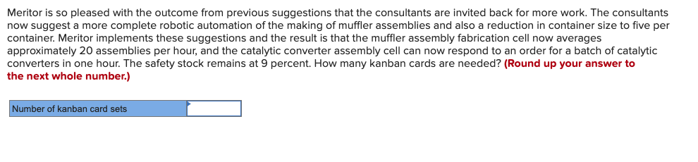 Meritor is so pleased with the outcome from