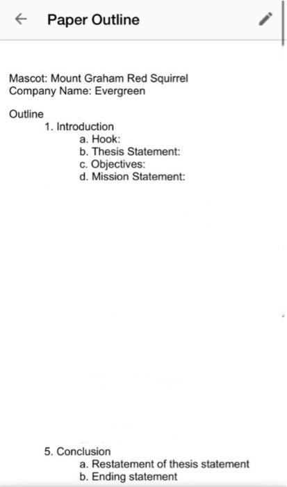 Our topic is Forest Conservation, I just need