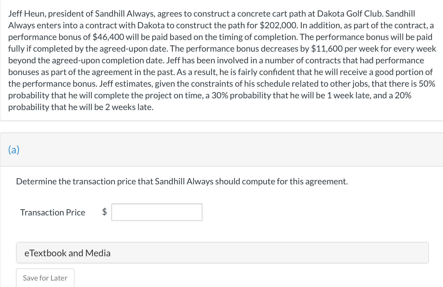 question 3 Jeff Heun, president of Sandhill