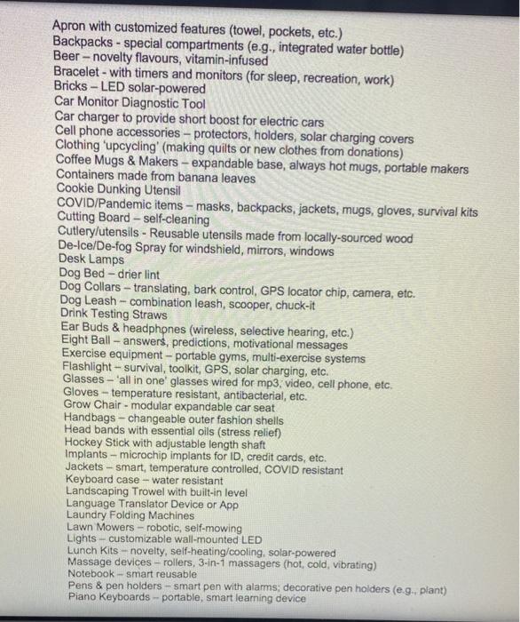 Enterprise development PRODUCT PROPOSAL