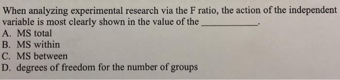 it should be Bor C When analyzing experimental