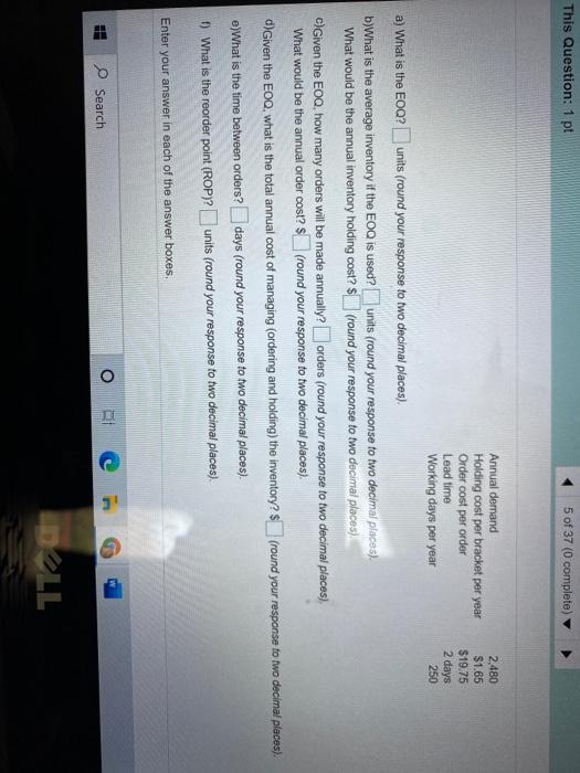 Joo Henry's machine shop uses 2.480 brackets