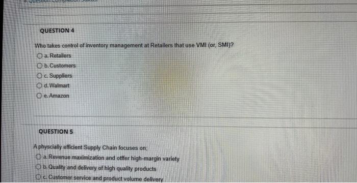 please answer questions 4,5,6 a. Retaleas b.
