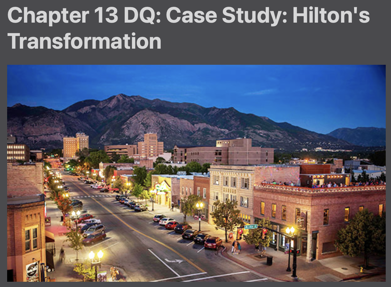 Twenty years ago, Hillton was a small city (about