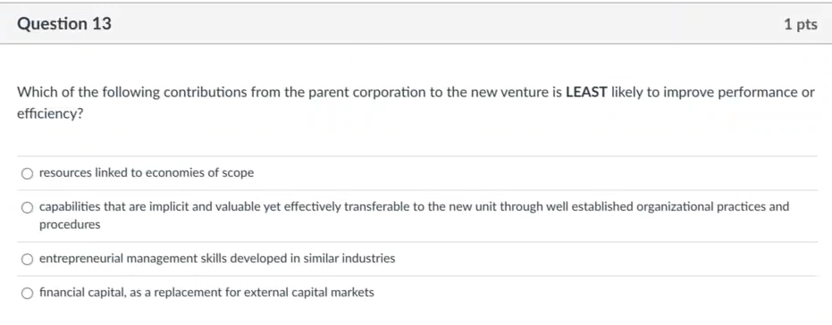 Which of the following contributions from the