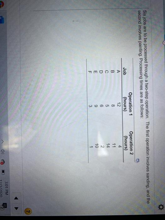 This Question: 1 pt 6 of 37 (0 co Using Johnson's