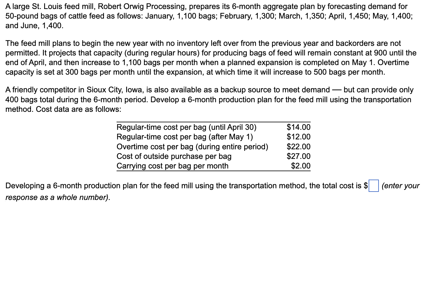A large St. Louis feed mill, Robert Orwig