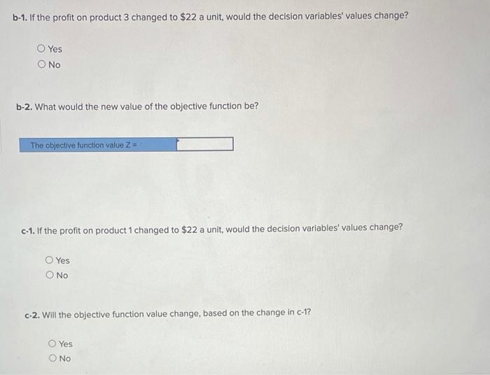 Given this linear programming model, solve the