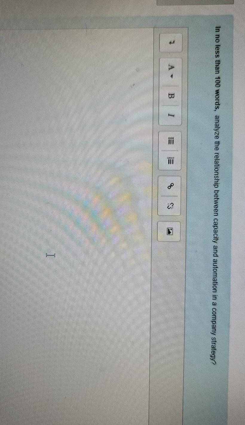 In no less than 100 words, analyze the