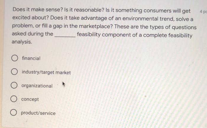 4 pc Does it make sense? Is it reasonable? Is it