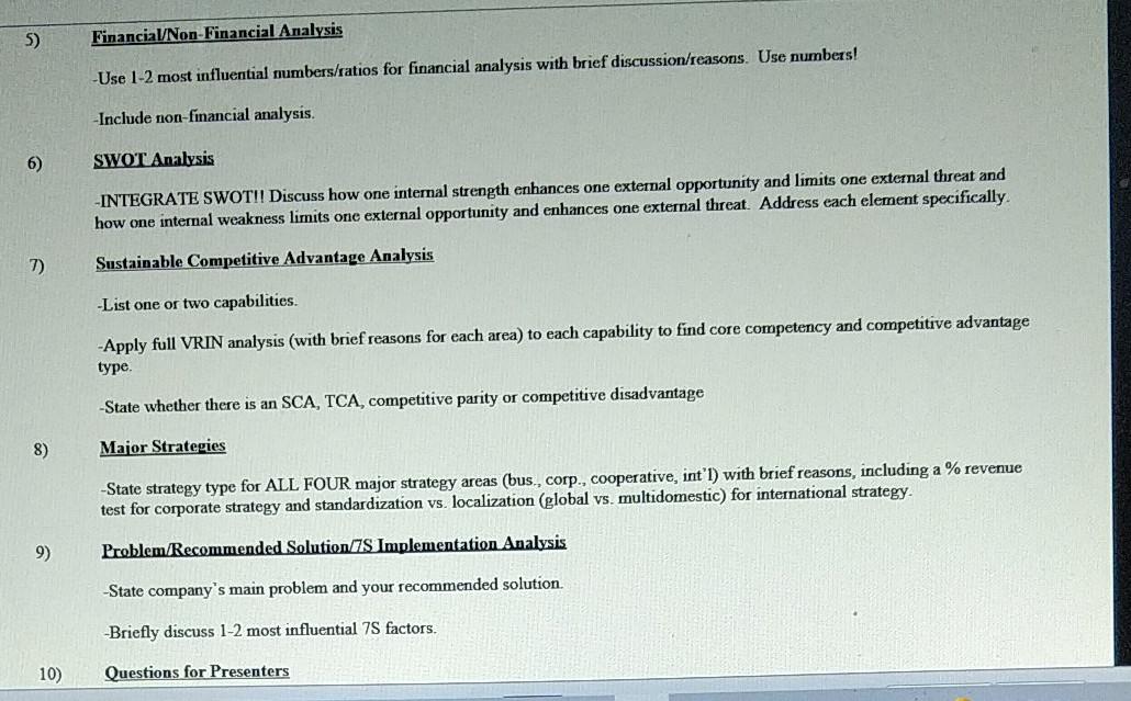 starbucks case brief. Strategic Management Case