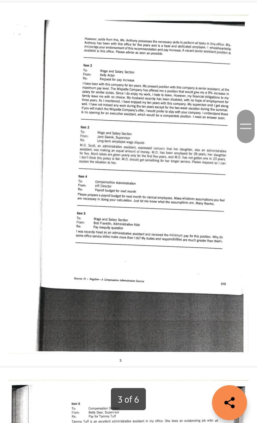 Read the case properly and also the items which