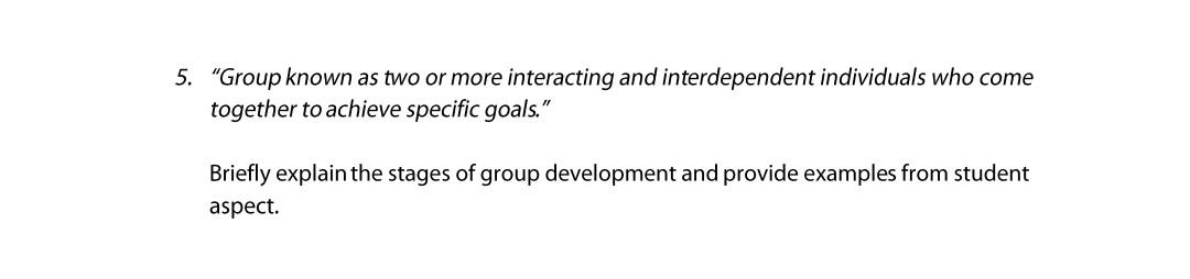 1. "Globalization is the word used to describe