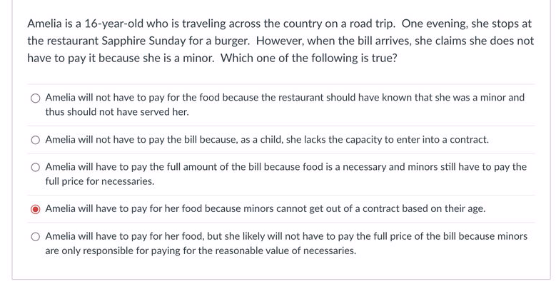 Amelia is a 16-year-old who is traveling across