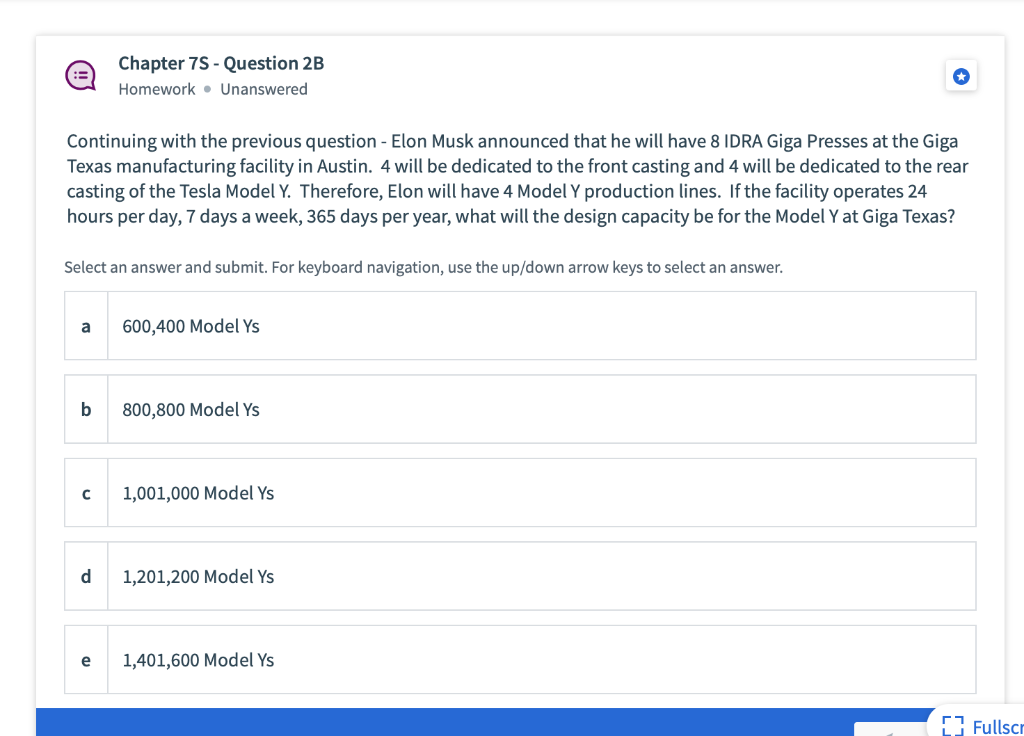 Chapter 75 - Question 2A Homework. Unanswered