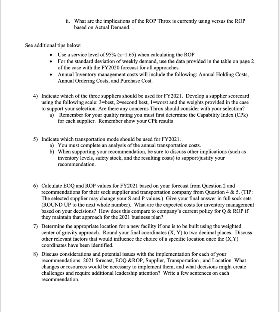 PLEASE COMPLETE THE ENTIRE ASSIGNMENT FOR AN