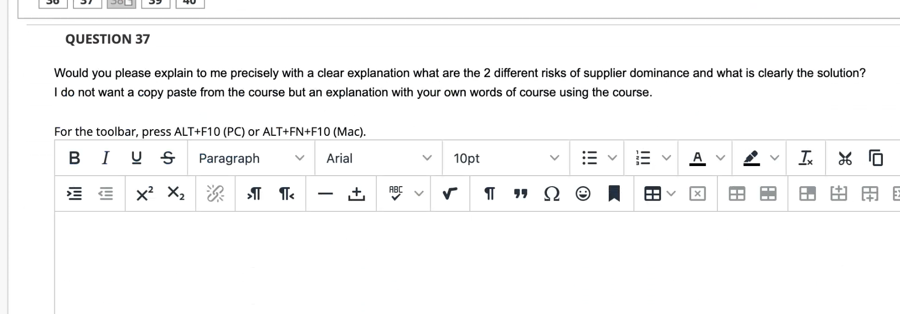 Would you please explain to me precisely with a