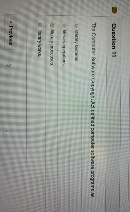 the computer software copyright act defined