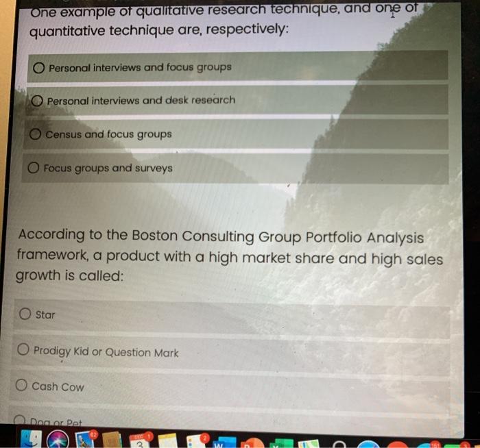 One example of qualitative research technique,