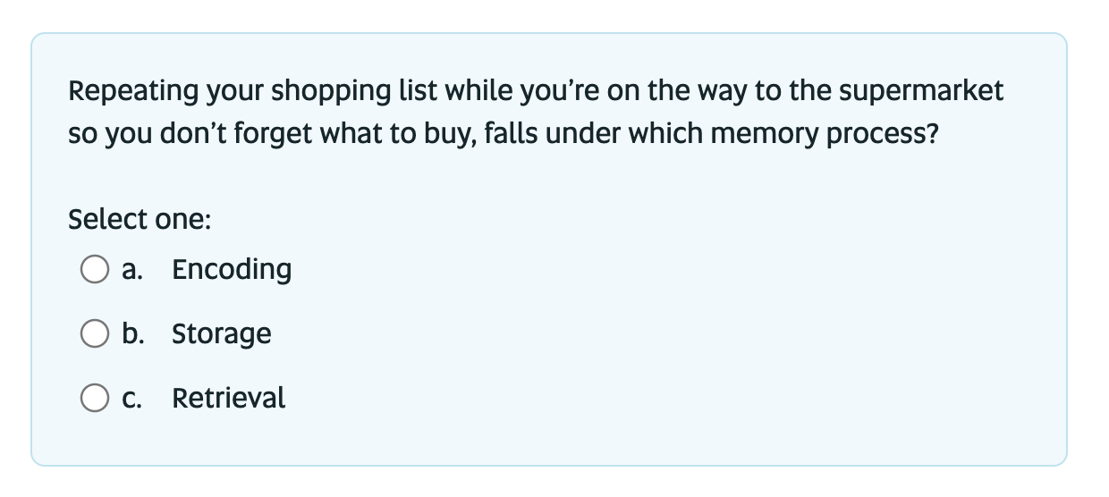 Which of the following is an example of Classical