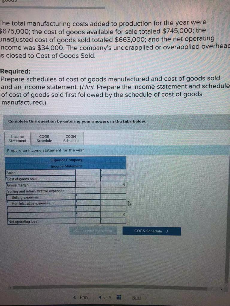 Check my w N Superior Company provided the