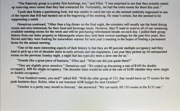 Case Study: "Comparing Apples and Oranges: Which