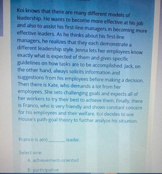 Koi knows that there are many different models of