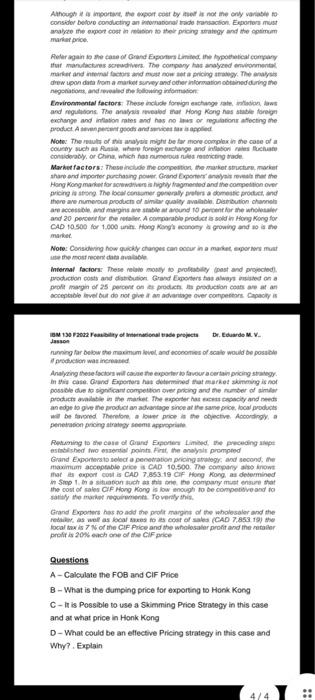 please answer the case study. briefly. Case