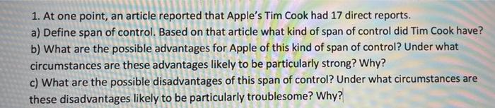 I need this ASAP please 1. At one point, an