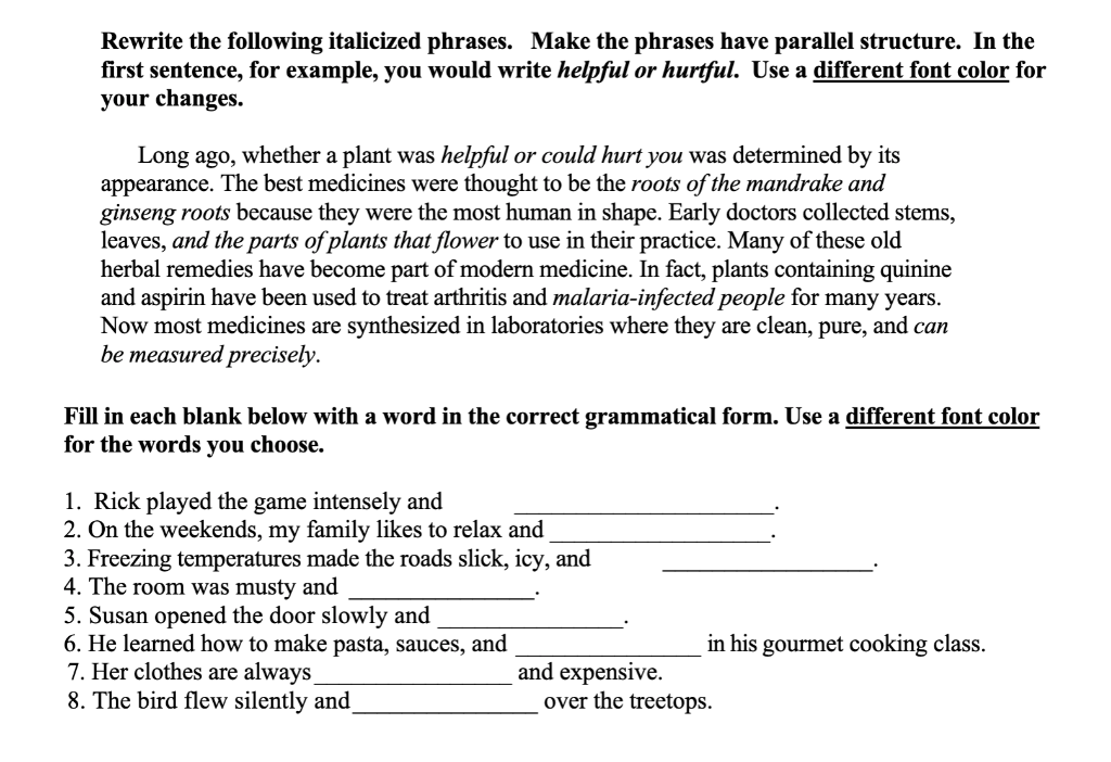Please help with both sections!!! I really need