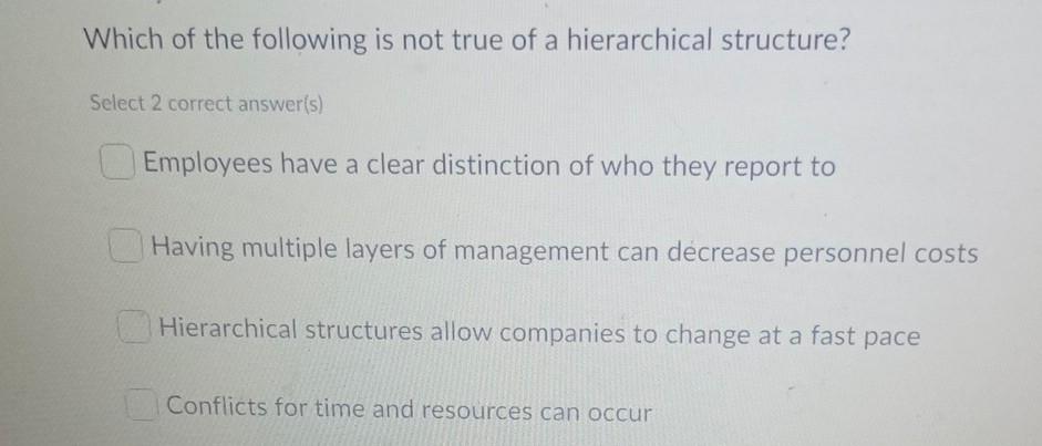 Indicate whether the following statement is true