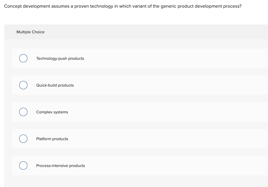When developing an operations and supply chain