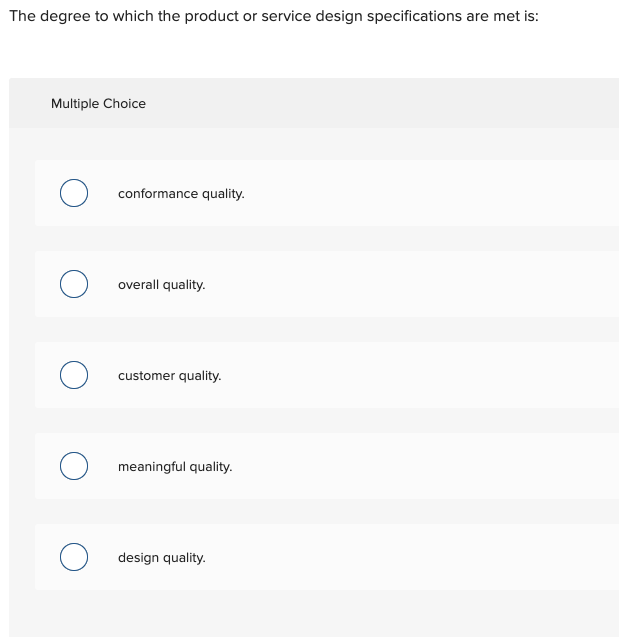 When developing an operations and supply chain
