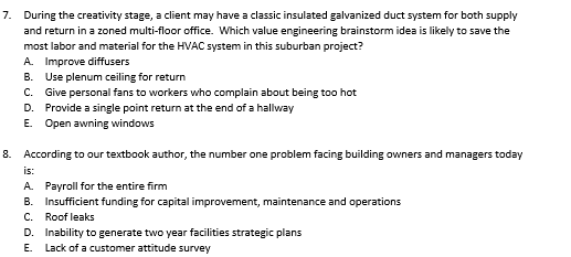 ANSWER ALL QUESTIONS OR YOUR ANSWER WILL BE