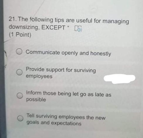 answer 21. The following tips are useful for