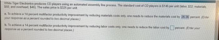 White Tiger Electronics produces CD players using