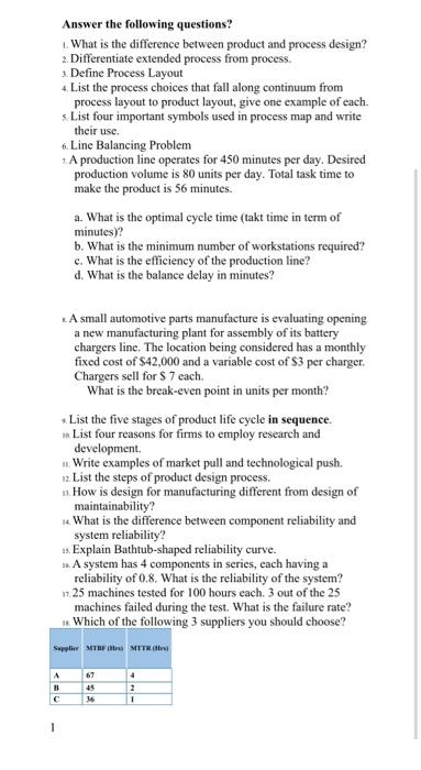 Answer the following questions? What is the