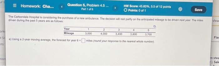 ur Homework: Cha... Question 5, Problem 4.5... HW