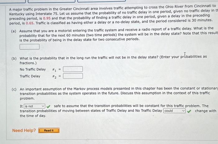 A major traffic problem in the Greater Cincinnati